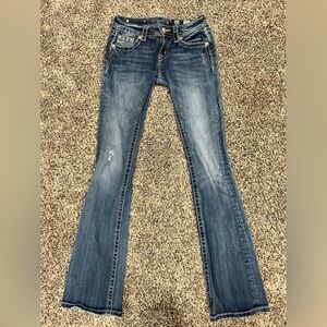 VGUC Miss Me Signature Boot Jeans, size 26.